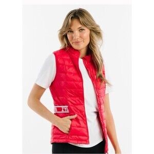 Zyia Active Red Alpine Down Puffer Vest 3XL NWT
